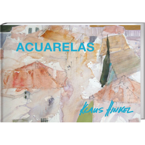 Buchcover-Schrift vor grafisch gestaltetem Aquarell