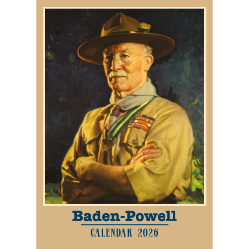 Kalendercover-Portrait von Baden Powell