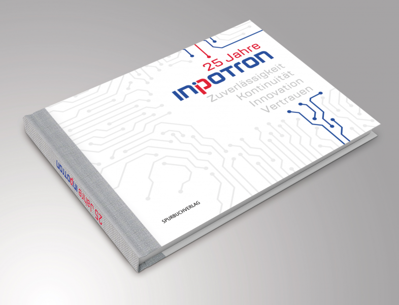 Buchcover-Schaltkreise auf weißem Hintergrund